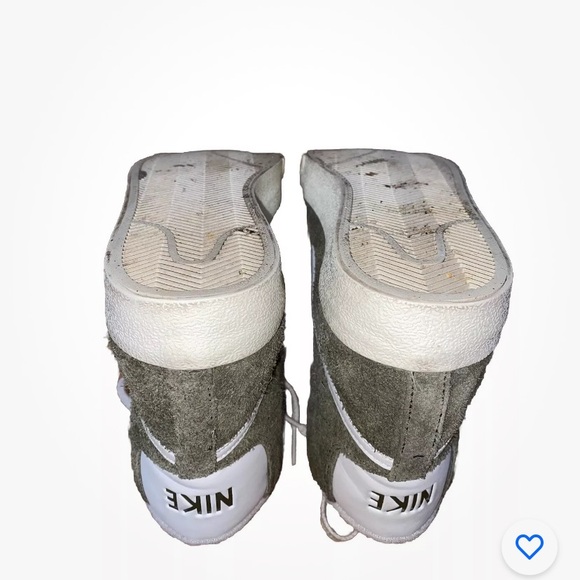 Nike Blazer Mid ‘77 vintage Men’s 9 Shoe Olive /Coconut - Picture 10 of 14